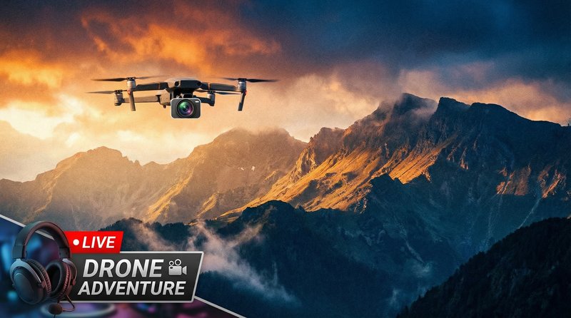 母狗园航拍自然风光