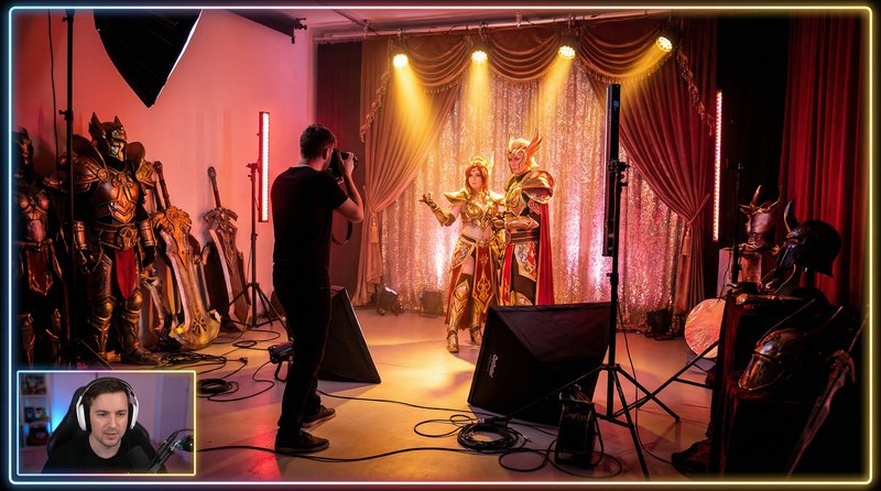 母狗园Cosplay拍摄花絮